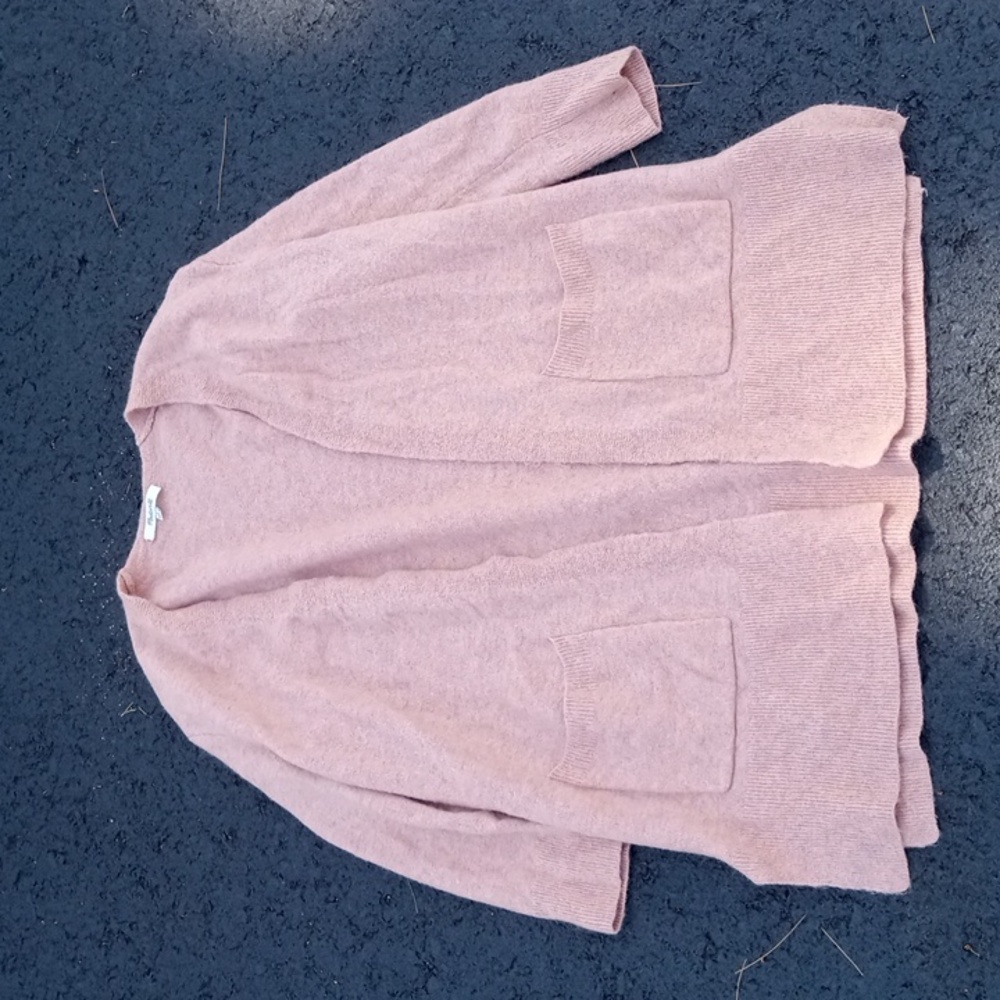 Madewell Merino Wool Blend Open Front Cardigan Small